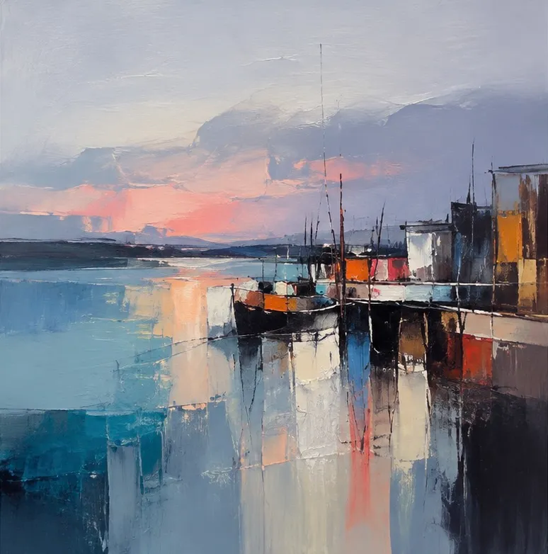 Harbor at Twilight